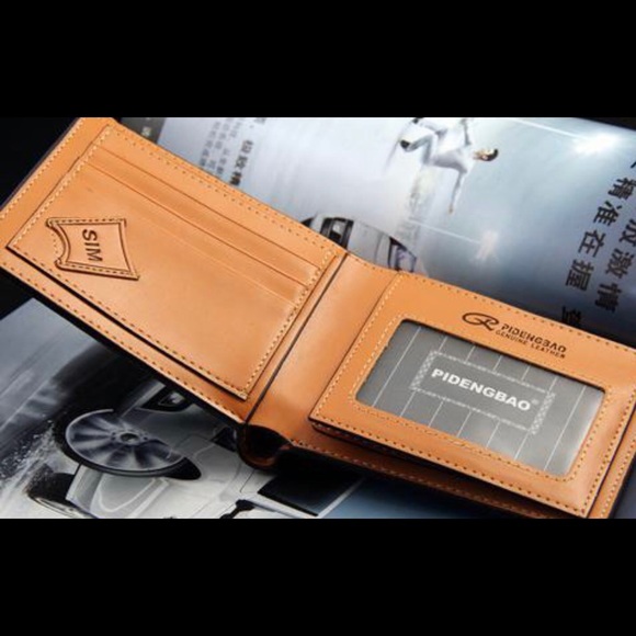 Men’s Genuine Leather wallet! NWT - Picture 3 of 5